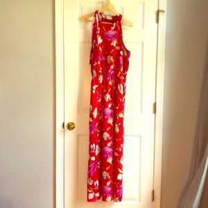 Red floral print Banana Republic Size M dress